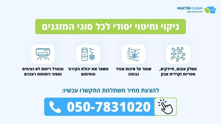 ניקוי מזגנים בבני ברק
